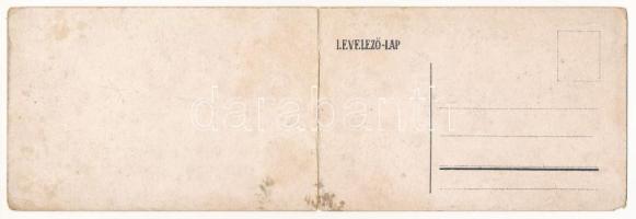 Ruszkabánya, Rusca Montana; nyaralóhely, templom. Fuchs fényképei után. 2-részes kihajtható panoráma...