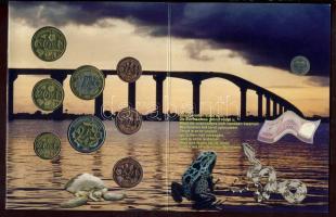 Suriname 2005. 1c,2c,5c,10c,20c,50c,1€,2€ próbaveretek, szettben, díszkiadásban ...