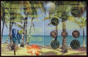 Martinique 2005. 1c,2c,5c,10c,20c,50c,1€,2€ próbaveretek, szettben, díszkiadásban T:BU Csak 5000db!