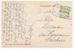 1914 Kisszántó, Kis-Szántó, Santaul Mic; Víztorony, Szanatórium (Dirsztay kastély) / water tower, ca...