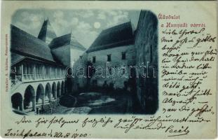 1900 Vajdahunyad, Hunedoara; Hunyadi vár. Schuller A. kiadása / castle