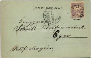 1900 Vajdahunyad, Hunedoara; Hunyadi vár. Schuller A. kiadása / castle