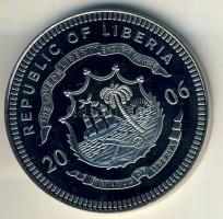Libéria 2006. 5$ "Vonat" T:PP