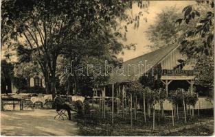 1915 Szászváros, Broos, Orastie; Restauration / étterem / restaurant (EK)