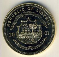 Libéria 2001. 5$ "ECU" T:PP