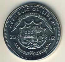 Libéria 2002. 5$ "Monaco, Vatikán, San Marino" T:BU