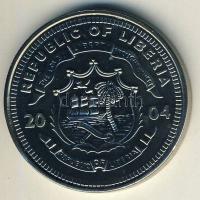 Libéria 2004. 5$ "Új vatikáni érmék" T:BU