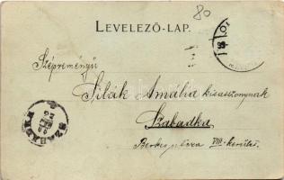 1899 (Vorläufer) Orsova, látkép. Hutterer G. kiadása / general view (Rb)