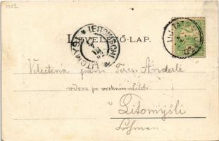 1902 Újtátrafüred, Neu-Schmecks, Novy Smokovec (Magas-Tátra, Vysoké Tatry); Divald Adolf 128. (EK)