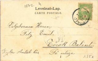 1909 Tátrafüred, Ótátrafüred, Altschmecks, Stary Smokovec (Magas Tátra, Vysoké Tatry); Maurer Adolf ...