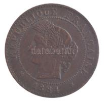 Franciaország 1884A 1c bronz T:XF
France 1884A 1 Centime bronze C:XF