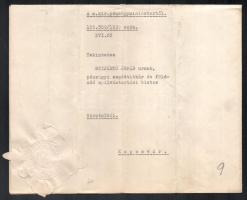 1939 Reményi-Schneller Lajos (1892-1946) belügyminiszter autográf aláírt kinevezése