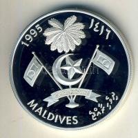 Maldív-szigetek 1995. 250R Ag "Ibn Batutta" T:PP