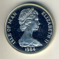 Man-sziget 1984. 1C Ag "Olimpia-futás" T:PP Csak 15.000db!