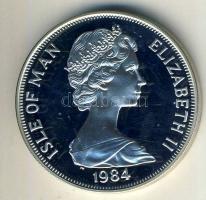 Man-sziget 1984. 1C Ag "Olimpia-lovaglás" T:PP Csak 15.000db!