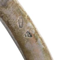 Ezüst (Ag) Art Deco színházi táska, jelzett, sérült, 27x15 cm, nettó: 212 g