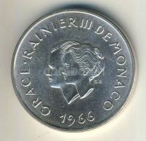 Monaco 1966. 10Fr Ag "Grace & Rainer" T:BU Csak 24.000db!
