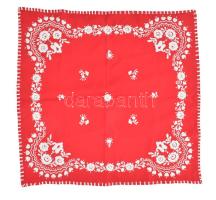 3 db hímzett terítő 55x55 cm, 72x32 cm
