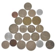23db-os vegyes csehszlovák érmetétel T:AU-F 23pcs of mixed czechoslovakian coin lot C:AU-F