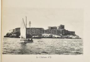 cca 1890-1900 Souvenir de Marseille, album 16 db fekete-fehér képpel, papírkötésben, jó állapotban, ...