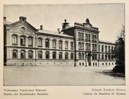 1911 Helsingfors - Helsinki, a finn főváros látványosságait bemutató album, 48 db fekete-fehér képpe...