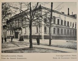 1911 Helsingfors - Helsinki, a finn főváros látványosságait bemutató album, 48 db fekete-fehér képpe...