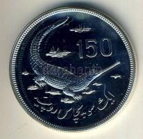 Pakisztán 1976. 150R Ag "Krokodil" T:BU Csak 5119db!