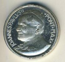Vatikán DN "II. János Pál pápa-Pieta" ffém emlékzseton T:BU