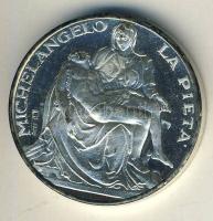 Vatikán DN "II. János Pál pápa-Pieta" ffém emlékzseton T:BU