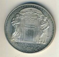 Vatikán 1975 "VI. Pál pápa" ffém emlékérem T:2