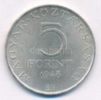 1948. 5Ft Ag "Petőfi" T:2 kis ph.
Adamo EM1