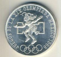 Mexikó 1968. 25P Ag "Olimpia" T:2