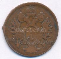 Csehország / Történelmi tartomány 1800C 1kr Cu "I. Ferenc" T:VF,F ph. Bohemia 1800C 1 Kreu...
