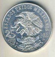 Mexikó 1968. 25P Ag "Olimpia" T:2 ph.