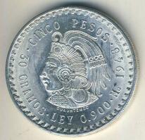 Mexikó 1948. 5P Ag T:2 ph.