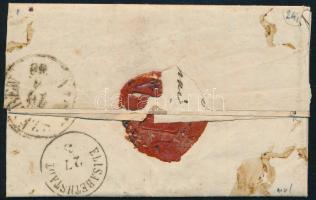 1868 5kr levélen / on cover "PORUMBACH"