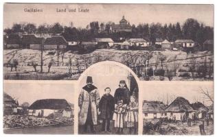 1917 Galizien. Land und Leute / folklore from Galicia, winter. Feldpostkarte (EK)