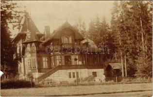 Tátra, Magas-Tátra, Vysoké Tatry; Ráth villa / villa. photo (b)