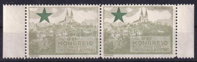 1959 Linzi eszperantó kongresszus levélzáró pár