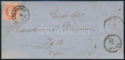 ~1867 5kr levél előlapon / on cover front "GÁLSZÉCS" - Iglo