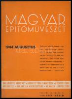 1944 Magyar építőművészet augusztus és októberi száma