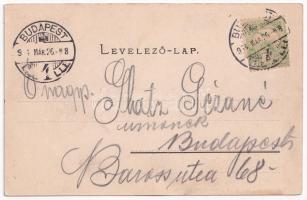 1904 Székelyudvarhely, Odorheiu Secuiesc; Kossuth Lajos utca. Válentsik és Günther kiadása / street ...