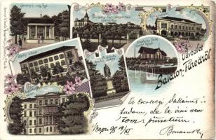 1898 Balatonfüred litho
