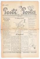 1944 Pesti Posta, 1944. okt. 1., I. évf. 5. sz., szakadásokkal, 8 p.