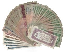 45db-os vegyes pengő bankjegy tétel T:F,VG