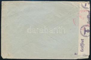 1940 Cenzúrázott levél Németországba / Censored cover to Germany