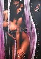 2009 Girls Exclusive, nagyméretű erotikus falinaptár, 49x34 cm