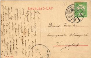 1913 Gyulafehérvár, Alba Iulia; Hunyadi tér, piac. W.L. 3165. / square, market (EB)