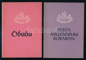 Budapesti Séták 7 kötete: 
Bertalan Vilmos: A régi Pest.;
Feuer Istvánné: A Margitsziget.;
Eszlár...