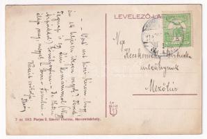 1913 Marosvásárhely, Targu Mures; Teniszpálya, teniszezők. Porjes S. Sándor / tennis court, tennis p...